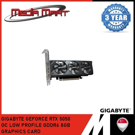 GIGABYTE GEFORCE RTX 5050 OC LOW PROFILE GDDR6 8GB GRAPHICS CARD