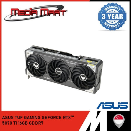 ASUS TUF GAMING GEFORCE RTX 5070TI 16GB GDDR7 OC EDITION GRAPHIC CARD