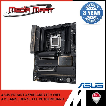ASUS PROART X870E-CREATOR WIFI AMD AM5 | DDR5 | ATX MOTHERBOARD