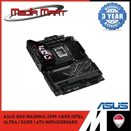 ASUS ROG MAXIMUS Z890 HERO | INTEL LGA 1851 | DDR5 | ATX MOTHERBOARD