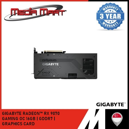 GIGABYTE RADEON⢠RX 9070 GAMING OC 16G GRAPHICS CARD