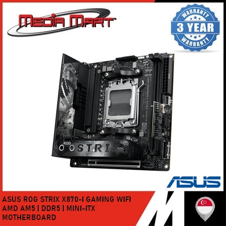 ASUS ROG STRIX X870-I GAMING WIFI ITX MOTHERBOARD