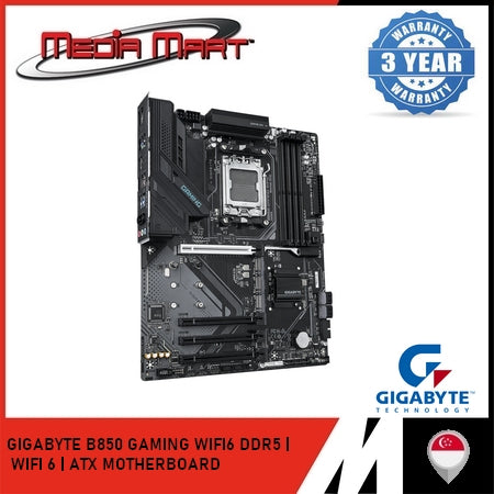 GIGABYTE B850 GAMING WIFI 6 AM5 DDR5 ATX MOTHERBOARD
