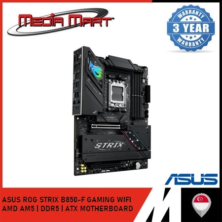 ASUS ROG STRIX B850-F GAMING WIFI AMD AM5 | DDR5 | ATX MOTHERBOARD