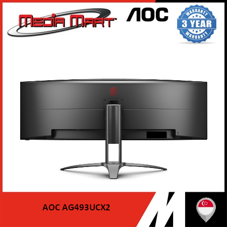 AOC AG493UCX2 49" DQHA VA CURVE SUPERWIDE 165HZ GAMING MONITOR