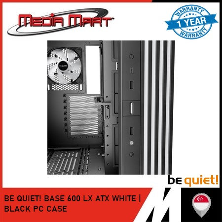 BE QUIET! BASE 600 LX ATX | M-ATX | WHITE | BLACK PC CASING
