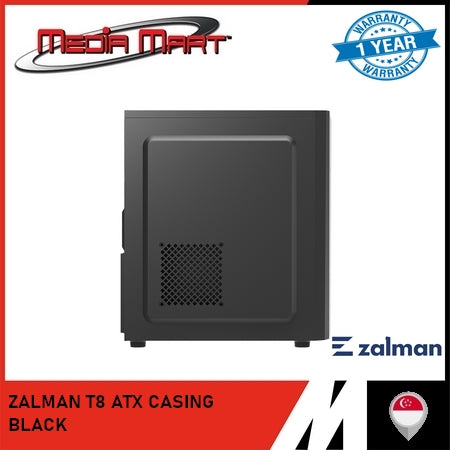 ZALMAN T8 ATX CASING BLACK