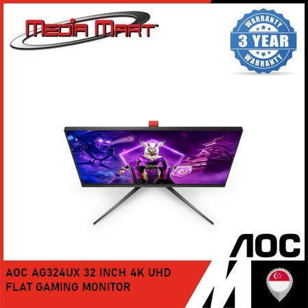 AOC AG324UX 32 INCH 4K UHD FLAT GAMING MONITOR