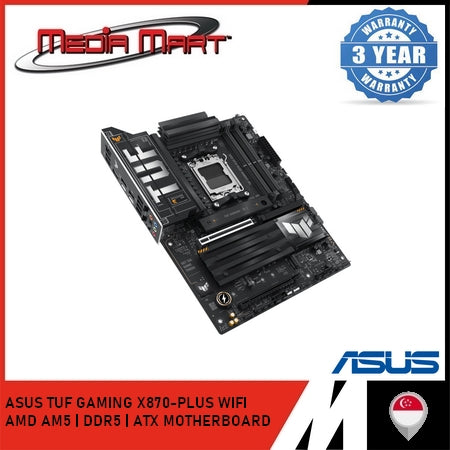 ASUS TUF GAMING X870-PLUS WIFI AMD AM5 | DDR5 | ATX MOTHERBOARD