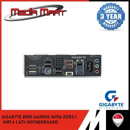 GIGABYTE B850 GAMING WIFI 6 AM5 DDR5 ATX MOTHERBOARD
