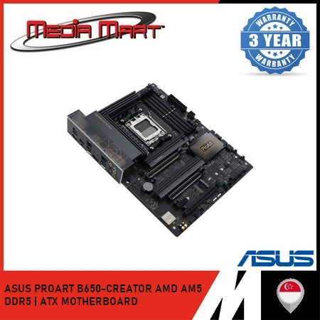 ASUS PROART B650-CREATOR AMD AM5 | DDR5 | ATX MOTHERBOARD
