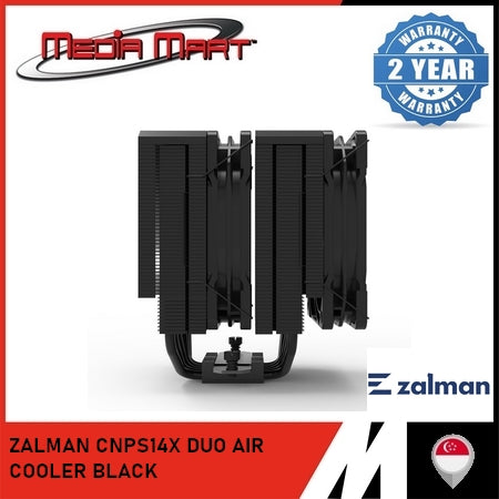 ZALMAN CNPS14X DUO AIR COOLER BLACK
