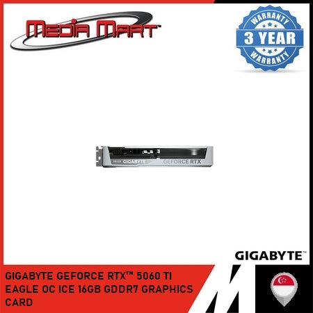 GIGABYTE GEFORCE RTX™ 5060 TI EAGLE | ICE | OC 16GB