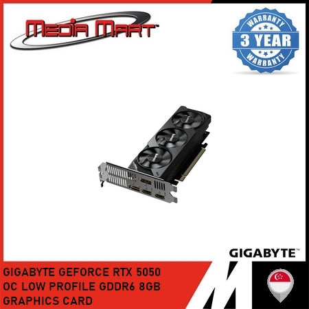 GIGABYTE GEFORCE RTX 5050 OC LOW PROFILE GDDR6 8GB GRAPHICS CARD