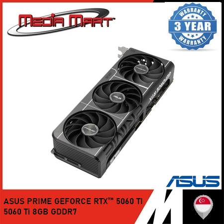 ASUS PRIME GEFORCE RTX 5060Ti 8GB GDDR7 GRAPHIC CARD