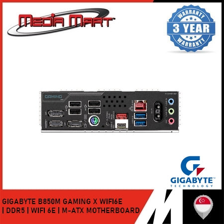 GIGABYTE B850M GAMING X WIFI6E AM5 DDR5 M-ATX MOTHERBOARD