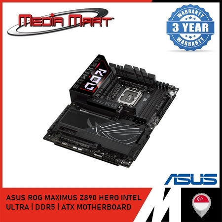 ASUS ROG MAXIMUS Z890 HERO | INTEL LGA 1851 | DDR5 | ATX MOTHERBOARD