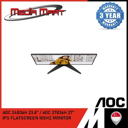 AOC 27B36H FLATSCREEN FHHD 1100HZ MONITOR
