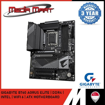 GIGABYTE B760 AORUS ELITE DDR4 LGA1700 ATX MOTHERBOARD