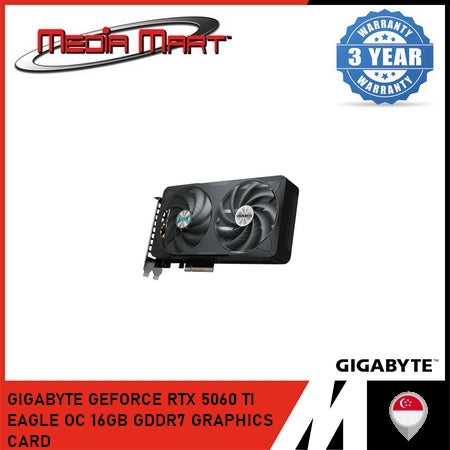 GIGABYTE GEFORCE RTX™ 5060 TI EAGLE | ICE | OC 16GB