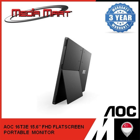 AOC 16T3E 15.6" FHD FLATSCREEN PORTABLE MONITOR