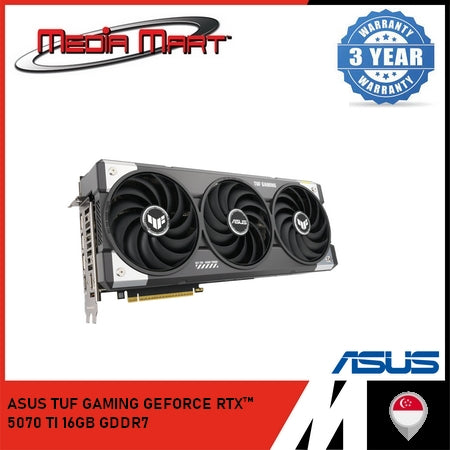 ASUS TUF GAMING GEFORCE RTX 5070TI 16GB GDDR7 OC EDITION GRAPHIC CARD