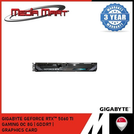 GIGABYTE GEFORCE RTX™ 5060 TI  GAMING OC 8G | GDDR7 |  GRAPHICS CARD