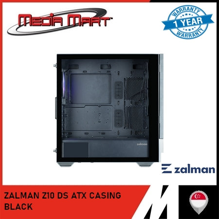 ZALMAN Z10 DS ATX CASING BLACK