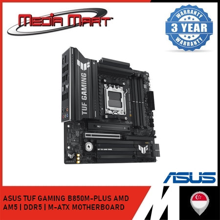 ASUS TUF GAMING B850M-PLUS AMD AM5 | DDR5 | M-ATX MOTHERBOARD