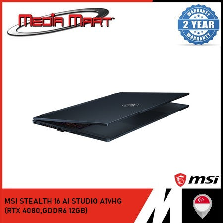 MSI STEALTH 16 AI STUDIO A1VHG (RTX 4080,GDDR6 12GB)