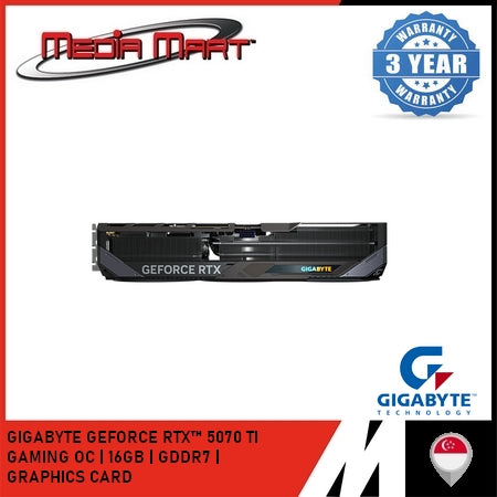 GIGABYTE GEFORCE RTX™ 5070 TI GAMING OC 16G GRAPHICS CARD