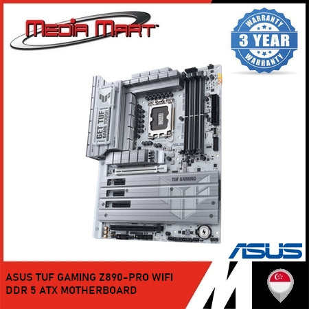 ASUS TUF GAMING Z890 PRO WIFI MOTHERBOARD / SUPPORT - INTEL LGA1851 ULTRA PROCCESOR