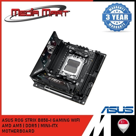 ASUS ROG STRIX B850-I GAMING WIFI AMD AM5 | DDR5 | ATX MOTHERBOARD