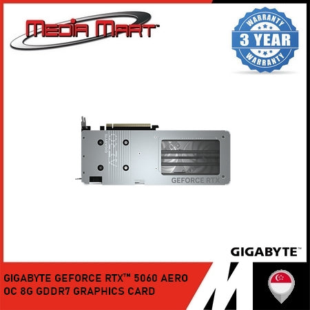 GIGABYTE GEFORCE RTX 5060 AERO OC 8G GDDR7 GRAPHICS CARD