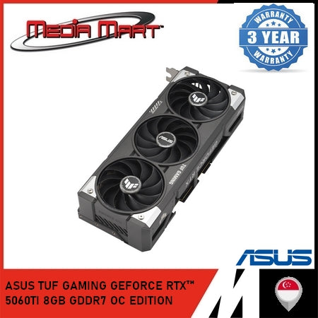 ASUS TUF GAMING GEFORCE RTX 5060Ti 8GB GDDR7 OC EDITION GRAPHIC CARD