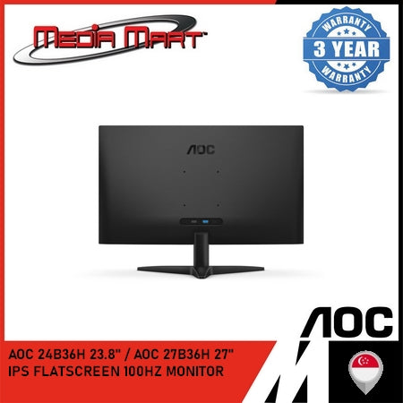 AOC 27B36H FLATSCREEN FHHD 1100HZ MONITOR