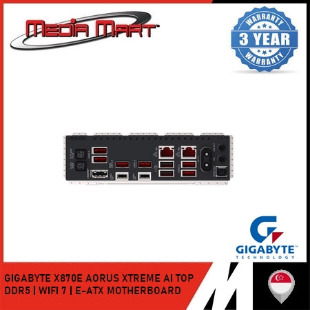 GIGABYTE X870E AORUS XTREME AI TOP AM5 DDR5 E-ATX MOTHERBOARD