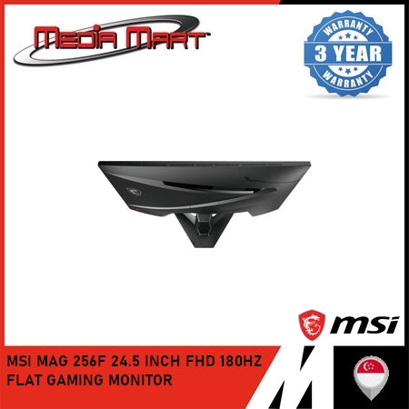 MSI MAG 256F 24.5 INCH FHD 180HZ FLAT GAMING MONITOR