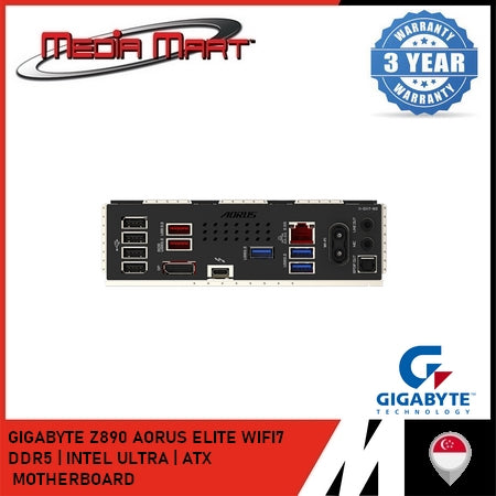 GIGABYTE Z890 AORUS ELITE WIFI 7 LGA 1851 DDR5 ATX MOTHERBOARD