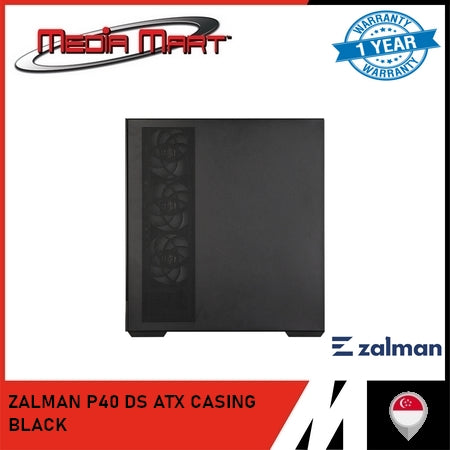 ZALMAN P40 DS ATX CASING BLACK