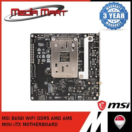 MSI B650I EDGE WIFI DDR5 AMD AM5 MINI-ITX MOTHERBOARD