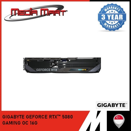 GIGABYTE GEFORCE RTX™ 5080 GAMING OC 16G GRAPHICS CARD