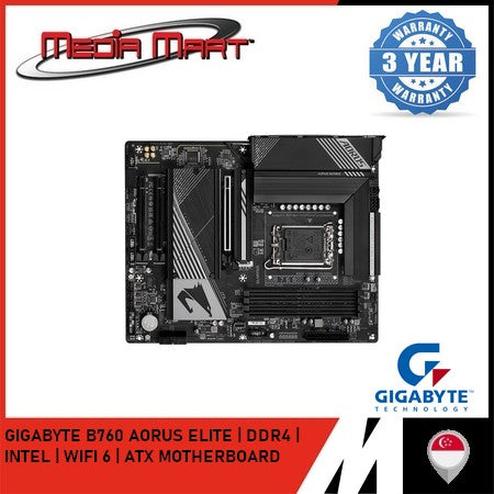 GIGABYTE B760 AORUS ELITE DDR4 LGA1700 ATX MOTHERBOARD