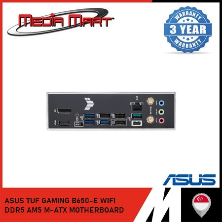 ASUS TUF GAMING B650-E WIFI | AMD AM5 | ATX MOTHERBOARD