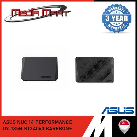 ASUS NUC 14 PERFORMANCE | ULTRA 9 | RTX 4060 | BAREBONE