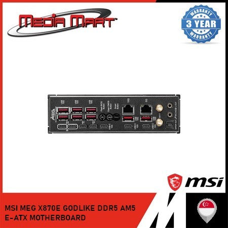 MSI MEG X870E GODLIKE DDR5 AM5 E-ATX MOTHERBOARD