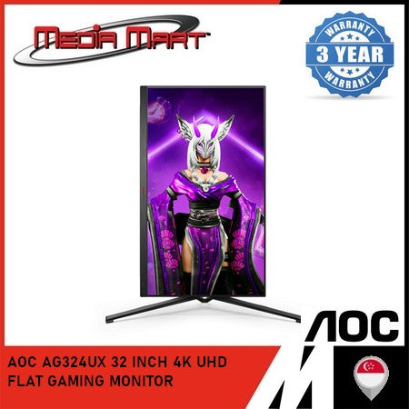 AOC AG324UX 32 INCH 4K UHD FLAT GAMING MONITOR