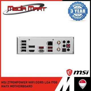 MSI Z790M POWER WIFI DDR5 LGA 1700 M-ATX MOTHERBOARD