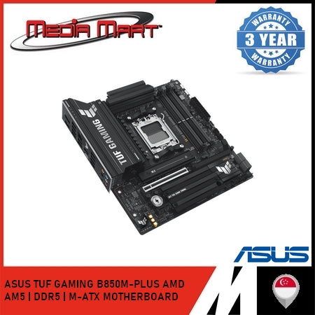 ASUS TUF GAMING B850M-PLUS AMD AM5 | DDR5 | M-ATX MOTHERBOARD