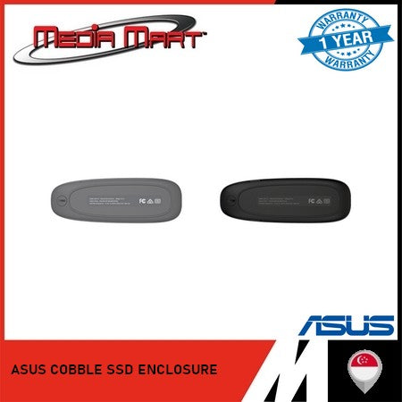 ASUS COBBLE SSD ENCLOSURE BLACK/GRAY | USB3.2 GEN2X1/ 10GBPS